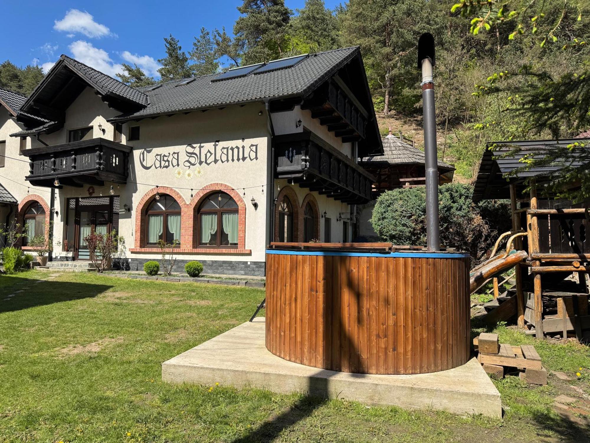 Casa Stefania Hotel Tălmaciu Eksteriør billede