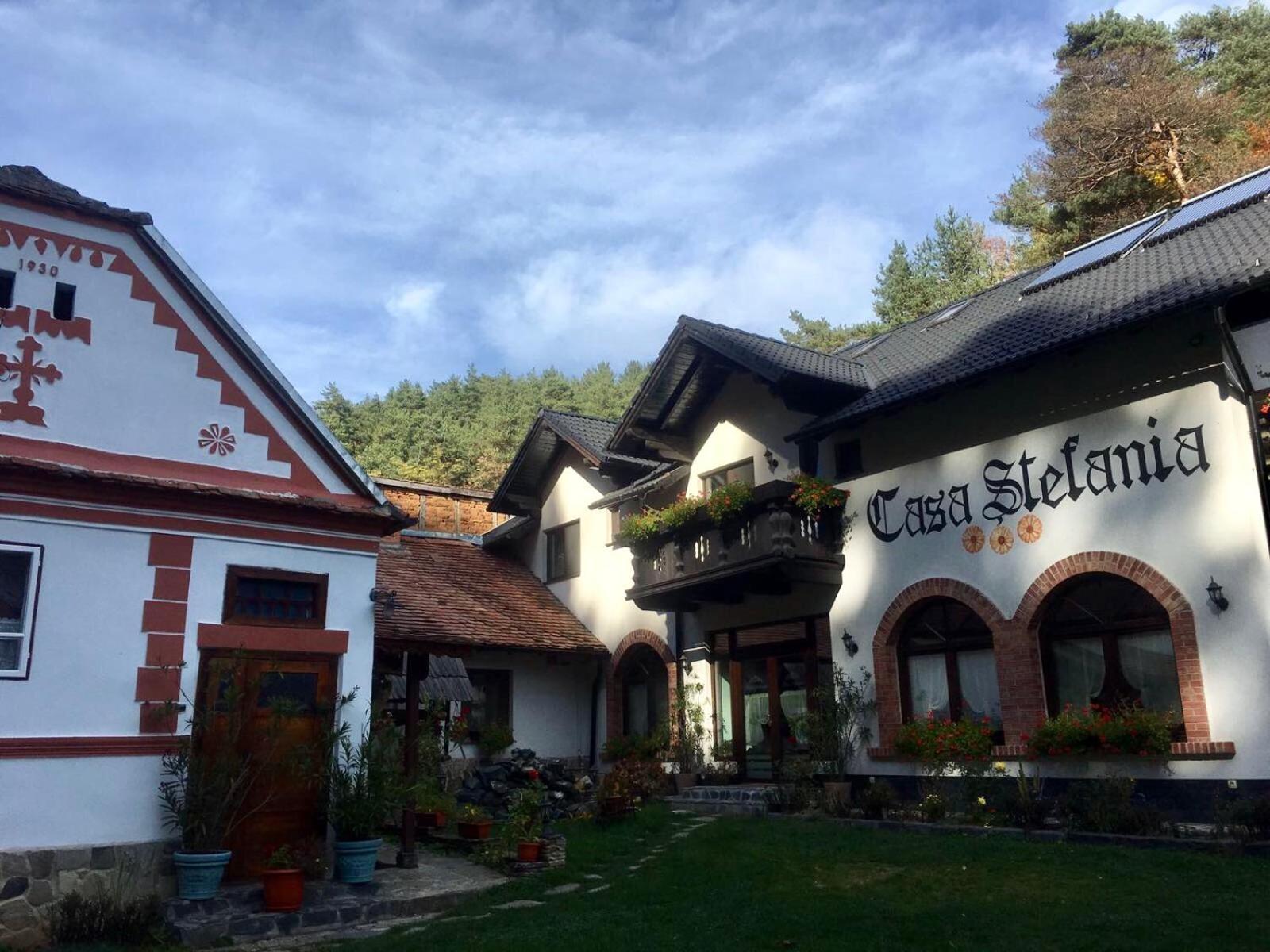 Casa Stefania Hotel Tălmaciu Eksteriør billede