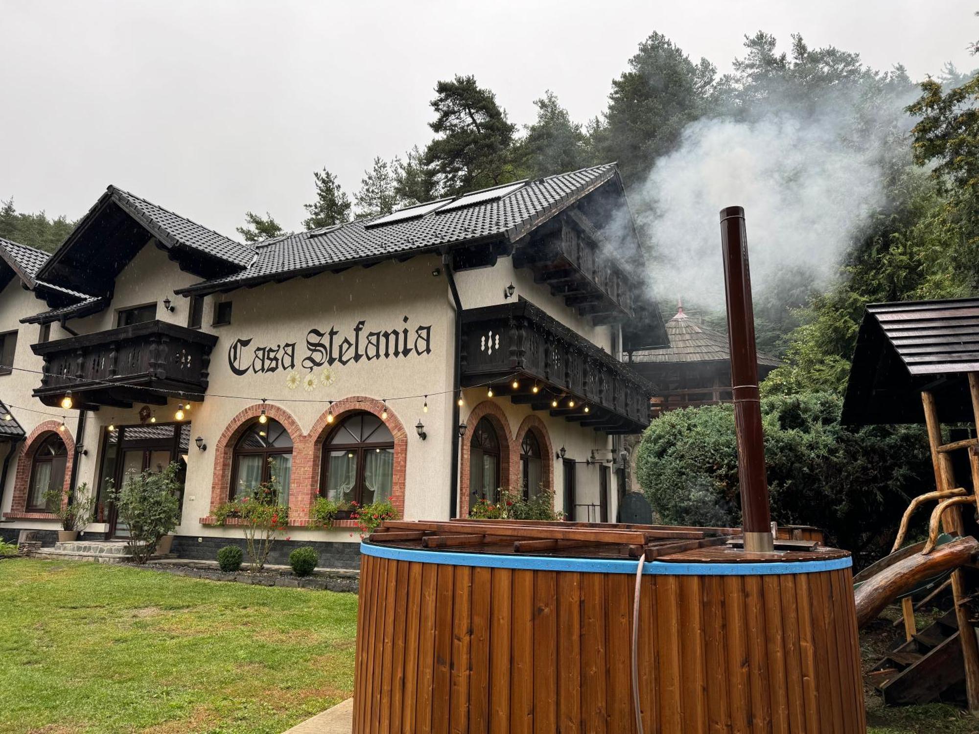 Casa Stefania Hotel Tălmaciu Eksteriør billede