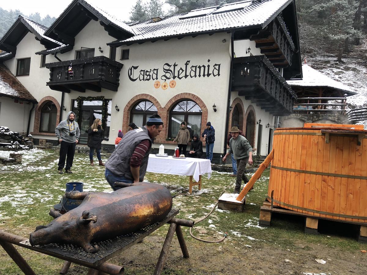 Casa Stefania Hotel Tălmaciu Eksteriør billede