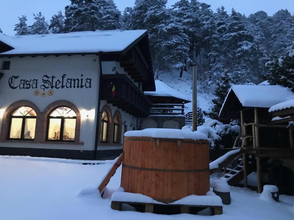 Casa Stefania Hotel Tălmaciu Eksteriør billede